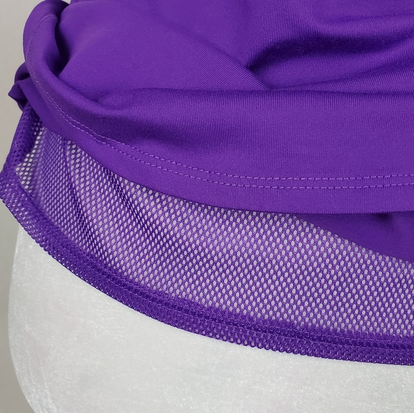 Fabletics "Mosa" Amethyst Layered Mesh Tank - Picture 13 of 13